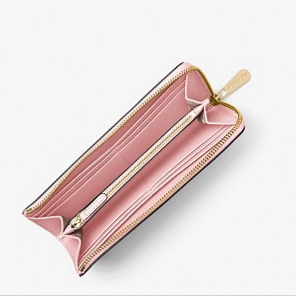 NWT MICHAEL  KORS  NEW pink beautiful Wallet - Picture 6 of 7